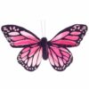Schmetterling mit Clip 12cm flieder