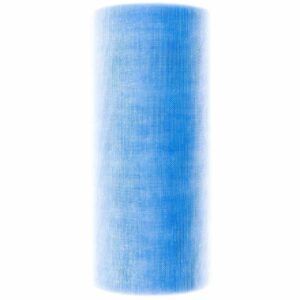 Dekostoff Organza 12cm 10m blau