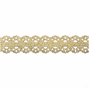 Band Bordüre geprägt gold 15mm 5m