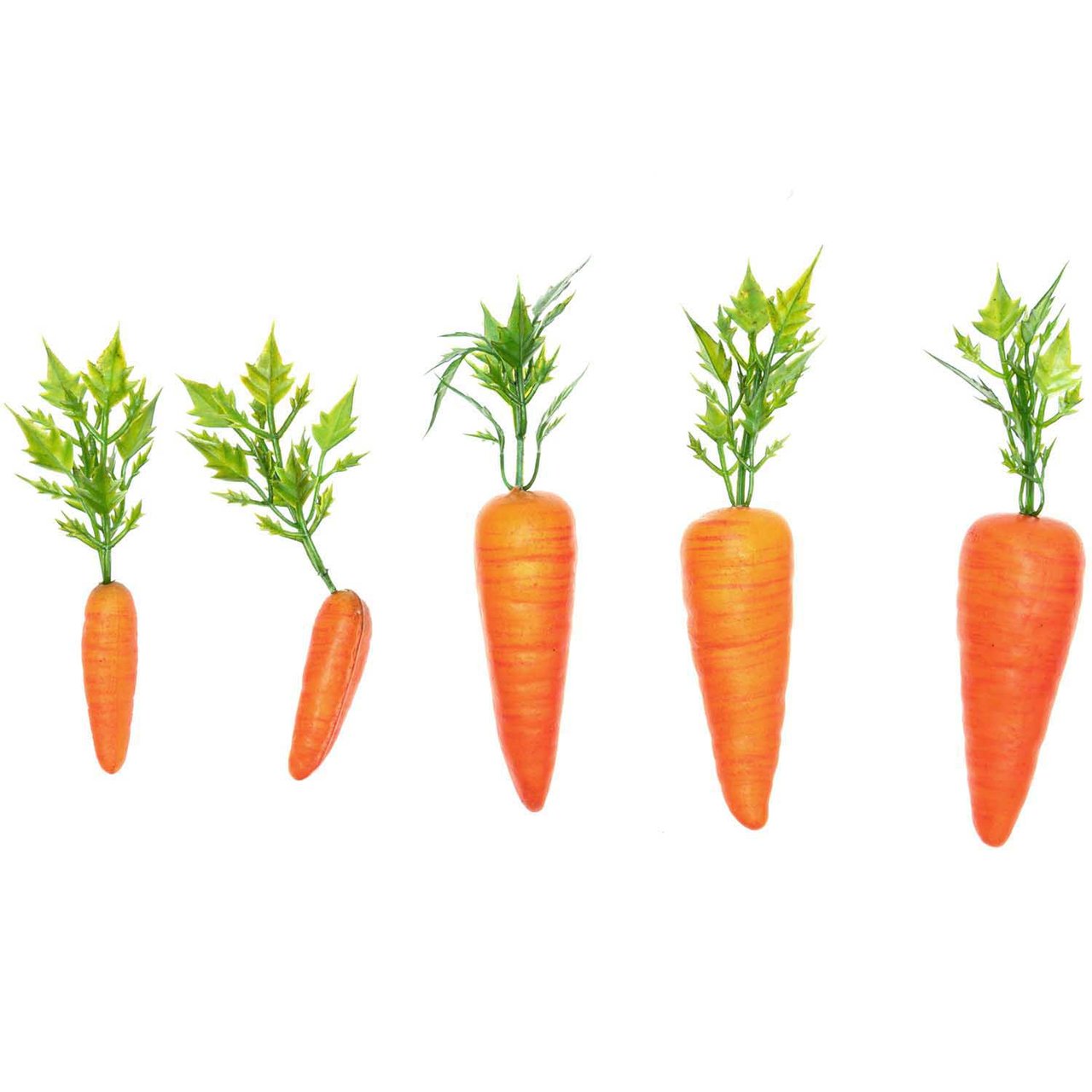 Deko-Karotten 5 Stück