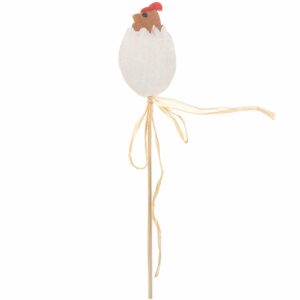 Pick Küken im Ei braun-weiß 39cm