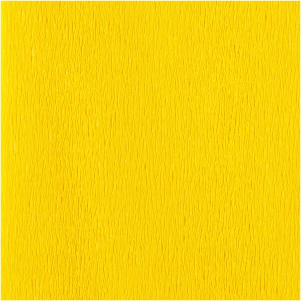 folia Krepppapier 50x250cm gelb
