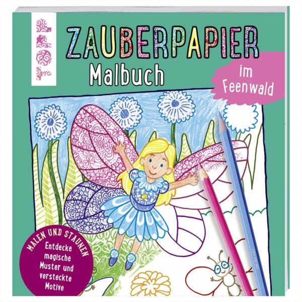 TOPP Zauberpapier Malbuch im Feenwald