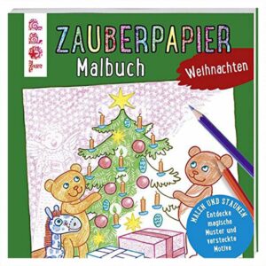 TOPP Zauberpapier Malbuch Weihnachten