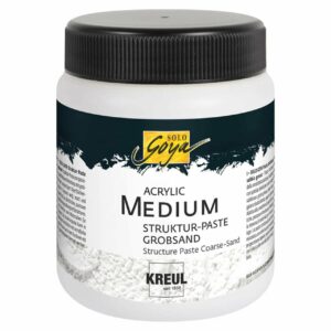 KREUL Solo Goya Acrylic Medium Struktur-Paste Grobsand 1000ml