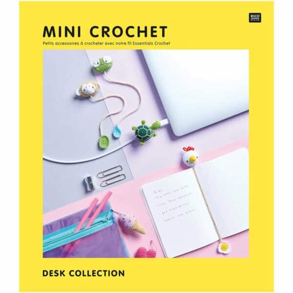 Rico Design Mini Crochet Desk Collection Französisch