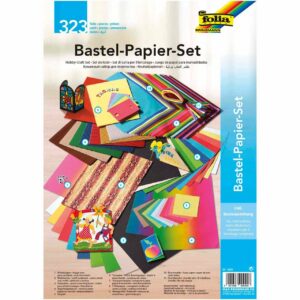 folia Bastelpapier Set 323teilig