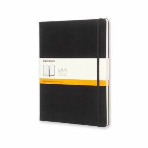 Moleskine Notizbuch XL liniert Hard Cover schwarz