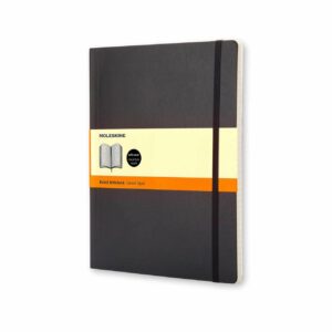 Moleskine Notizbuch XL liniert Soft Cover schwarz