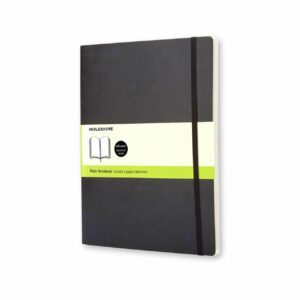 Moleskine Notizbuch XL blanko Soft Cover schwarz