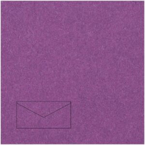 Rico Design Kuvert Essentials DL 5 Stück lila