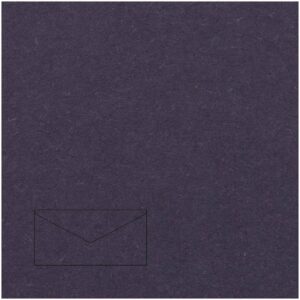 Rico Design Kuvert Essentials DL 5 Stück aubergine