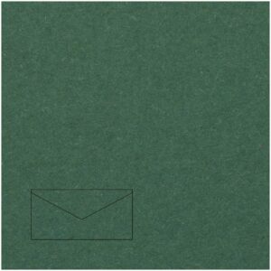 Rico Design Kuvert Essentials DL 5 Stück dunkelgrün