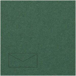 Rico Design Kuvert Essentials DL 5 Stück dunkelgrün