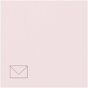 Rico Design Kuvert Essentials C6 5 Stück rosa