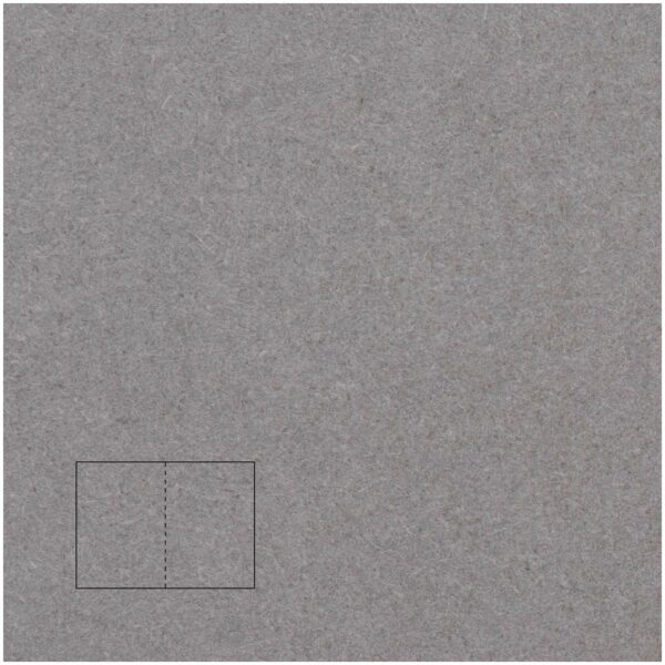 Rico Design Klappkarte Essentials A6 5 Stück grau