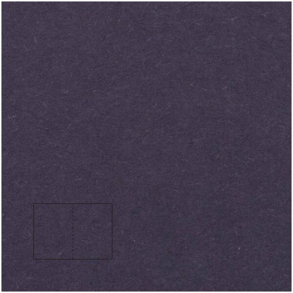 Rico Design Klappkarte Essentials A6 5 Stück aubergine