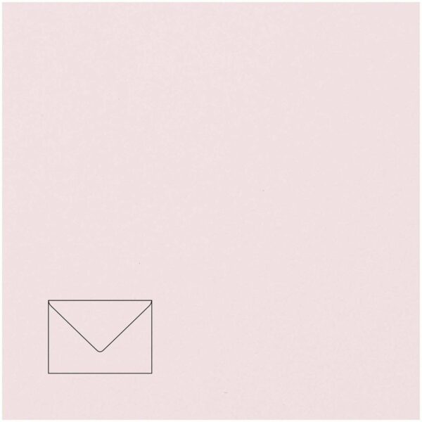 Rico Design Kuvert Essentials B6 5 Stück rosa