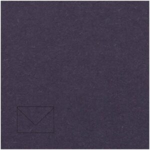 Rico Design Kuvert Essentials B6 5 Stück aubergine