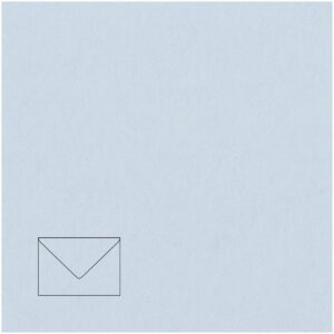 Rico Design Kuvert Essentials B6 5 Stück hellblau