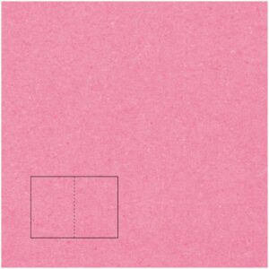 Rico Design Klappkarte Essentials B6 5 Stück pink