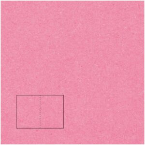 Rico Design Klappkarte Essentials B6 5 Stück pink