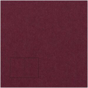 Rico Design Klappkarte Essentials B6 5 Stück bordeaux