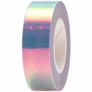 Paper Poetry Tape irisierend 15mm 10m flieder