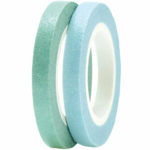 Paper Poetry Tapes Glitter mm 5m 2 Stück blau-grün