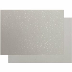 Paper Poetry Graukarton Sterne 50x70cm silber