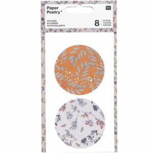 Paper Poetry Sticker Pflanzen 4 Blatt