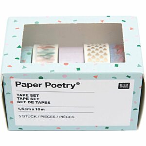 Paper Poetry Tape Set Flamingo 1