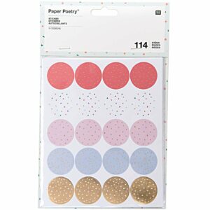 Paper Poetry Sticker Konfetti 120 Stück