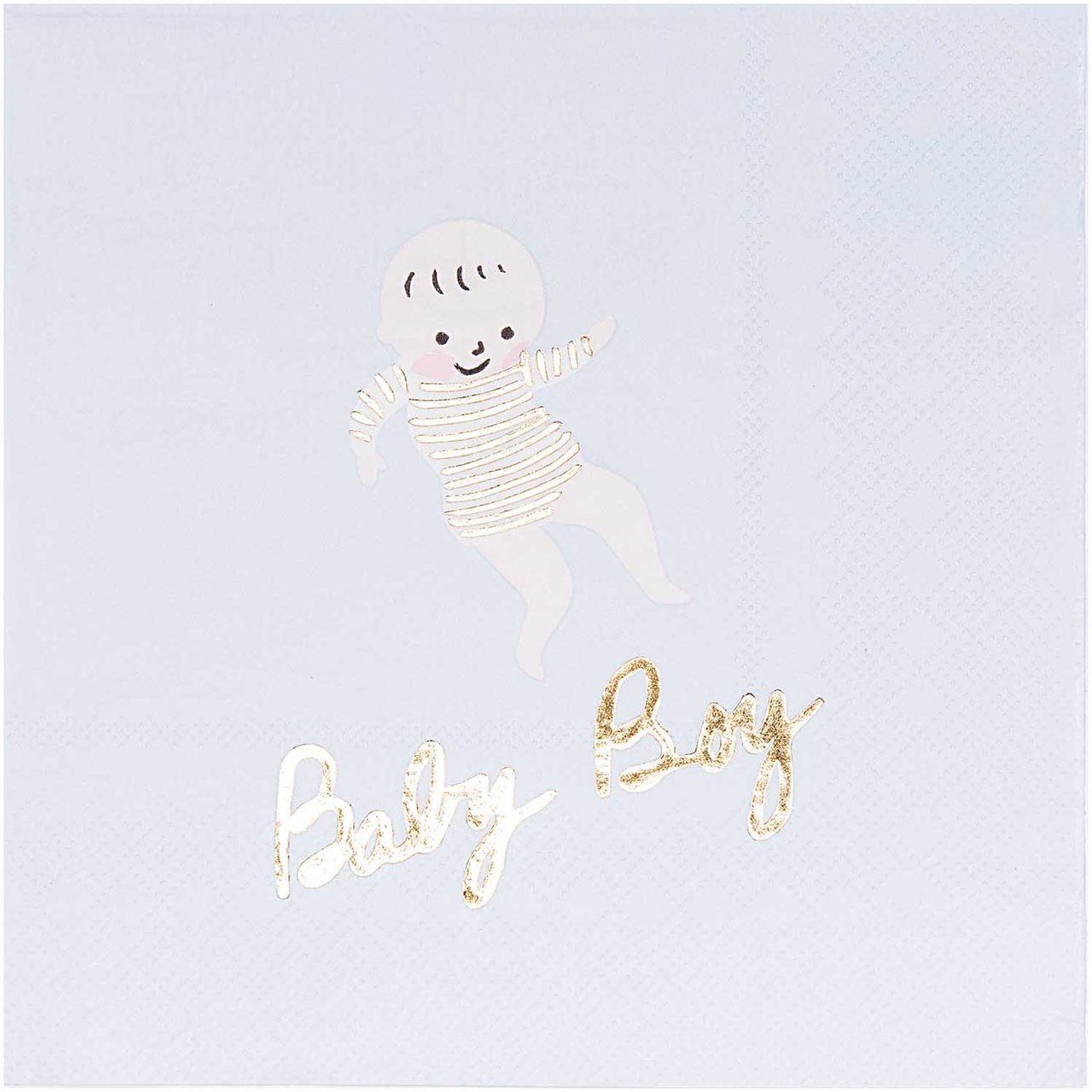 YEY! Let's Party Servietten Baby Boy 33x33cm 20 Stück