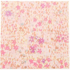 YEY! Let's Party Servietten Crafted Nature Blumenwiese rosa 33x33cm 20 Stück