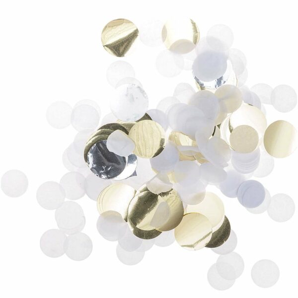 YEY! Let's Party Konfetti Mix weiß 20g