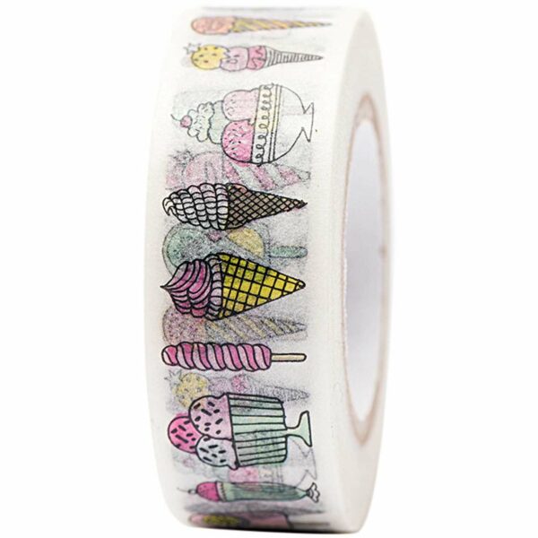 Paper Poetry Tape Eiscreme 15mm 10m