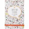Paper Poetry Stickerbuch rosa 20 Blatt ca. 700 Sticker