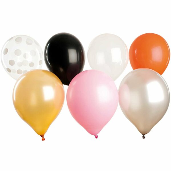 YEY! Let's Party Luftballon Mix Halloween 30cm 12 Stück
