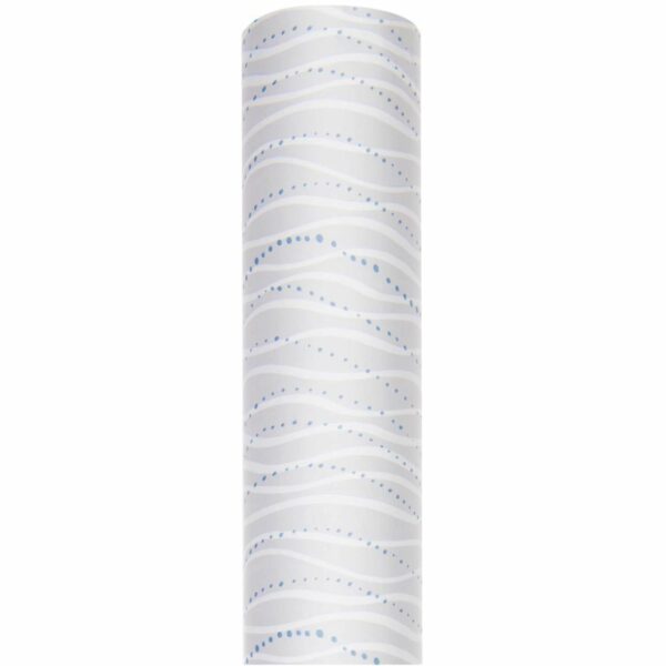Paper Poetry Geschenkpapier Mermaid Wellen weiß 70cm 2m