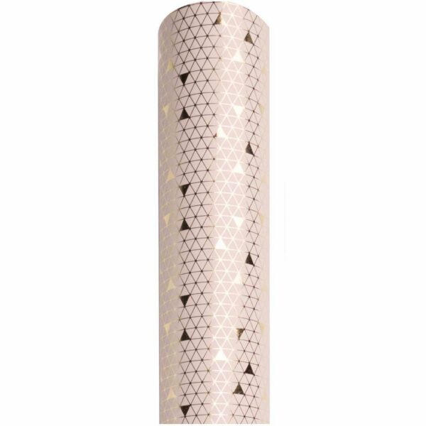 Paper Poetry Geschenkpapier Graphisch natur-gold 70cm 2m Hot Foil