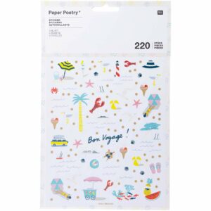 Paper Poetry Sticker Maritim 220 Stück