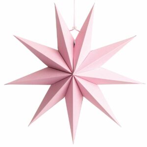YEY! Let's Party Papierstern auffaltbar 28cm rosa