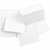 Paper Poetry Tischkarten weiß-glitter 9x12