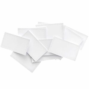 Paper Poetry Papierkärtchen weiß-glitter 7x4cm 24 Stück