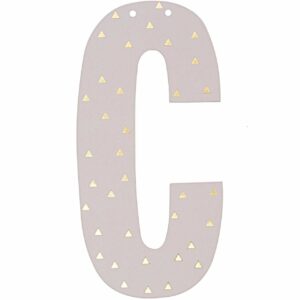 Rico Design Buchstabe für Girlande 14cm C