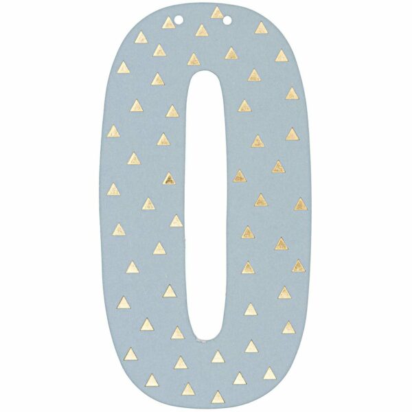 Rico Design Zahl für Girlande 14cm