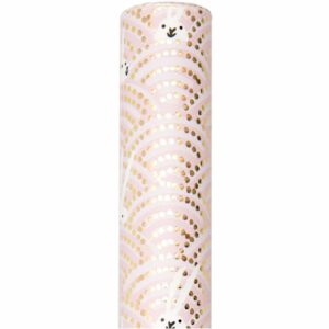 Paper Poetry Geschenkpapier Bunny Hop Hasen im Feld rosa 70cm 2m Hot Foil