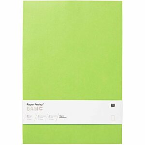 Rico Design Bogen Basic A4 10 Stück hellgrün