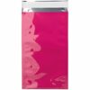 Rico Design Versandtaschen Metallic DIN lang 5 Stück pink